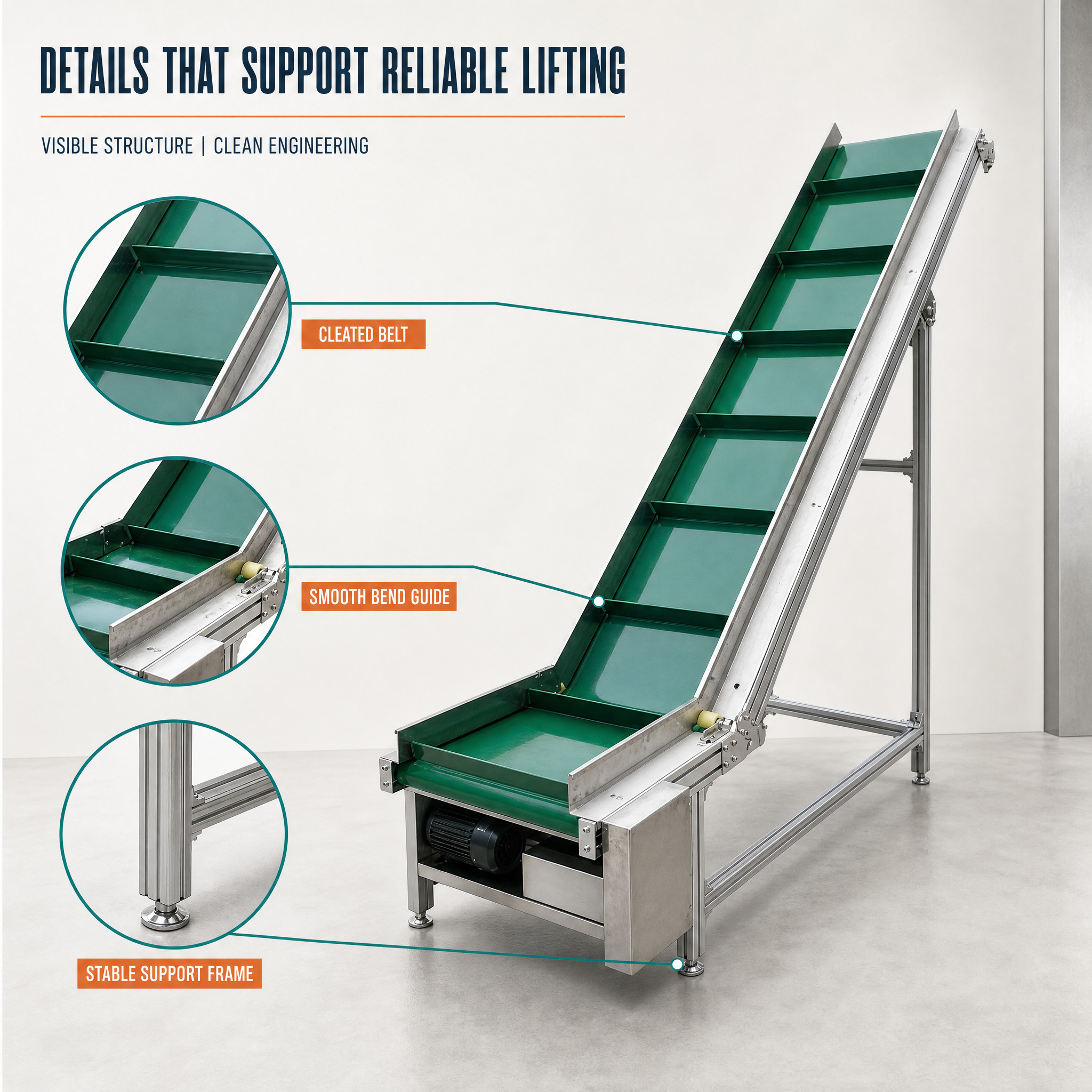 PVE Belt Conveyor Workbench for Product Inspection Line Using Aluminum Profile Frame Custom Length Width and Height