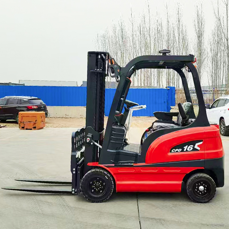 1.6t Electric Forklift Li-ion Pallet Stacker Mini Warehouse Indoor China OEM Factory CE ISO