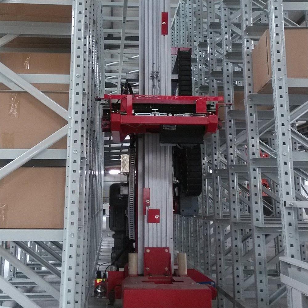 Warehouse Automated Equipment | Stacking Racks Shelves | Customized AS/RS Stacker Crane | 50-1000kg Load Capacity | 6-10m