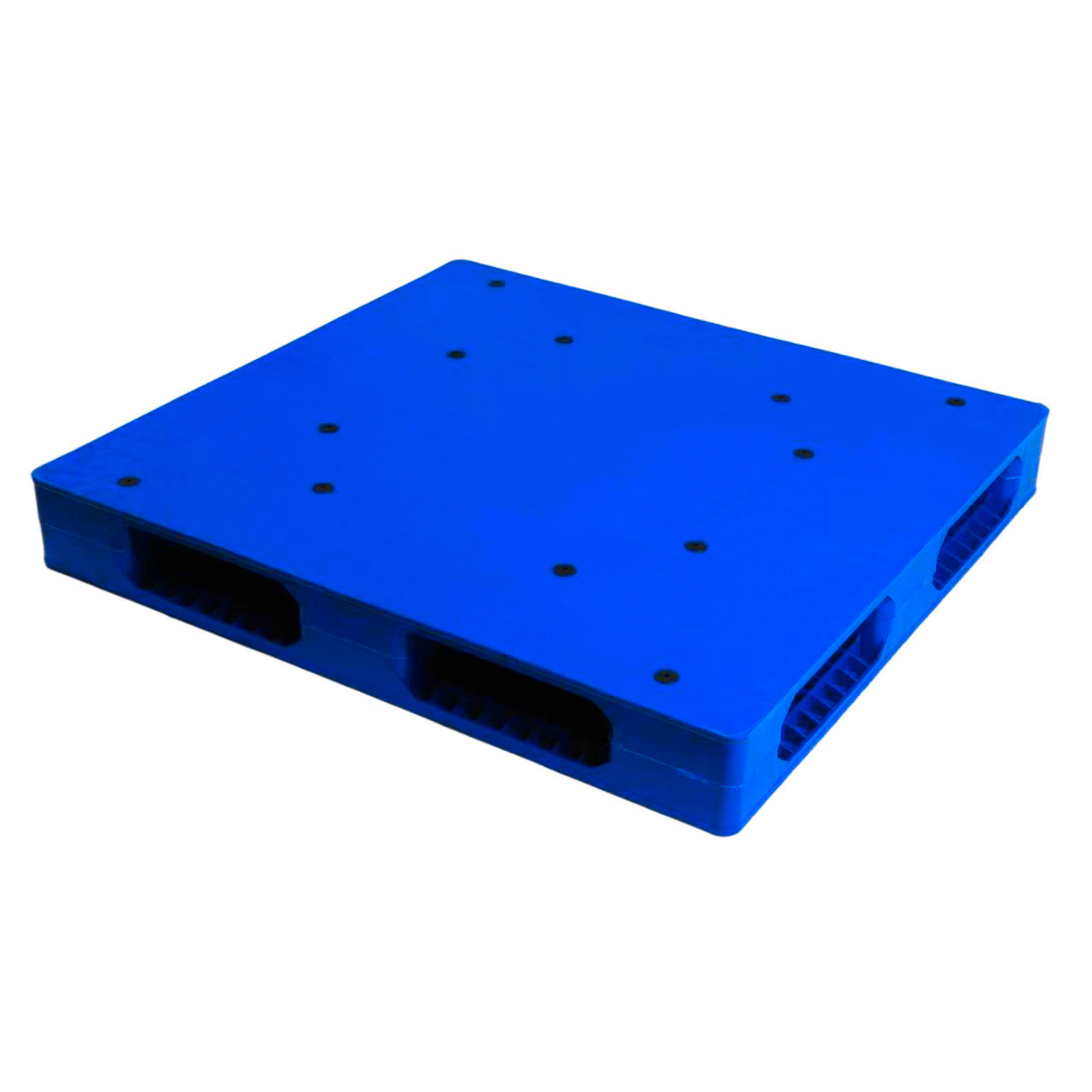 Heavy Duty Double Sided Euro Pallet PP Plastic With Steel Reinforcement Anti-Slide Cheap Plastic Pallets High Quality Rack Stack
