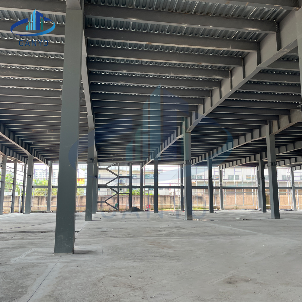 Customized Heavy Duty Prefabricated Steel Structure Mezzanine Floor for Warehouse Storage Platform, Workshop, Hangar Building