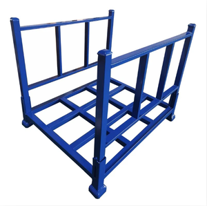 Mracking Custom Heavy-Duty Powder Coating Steel Foldable Metal Warehouse Stacking Rack
