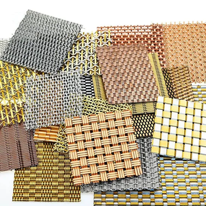 Stainless Steel Woven Wire Mesh Expanded Mesh Decorative Metal Grilles