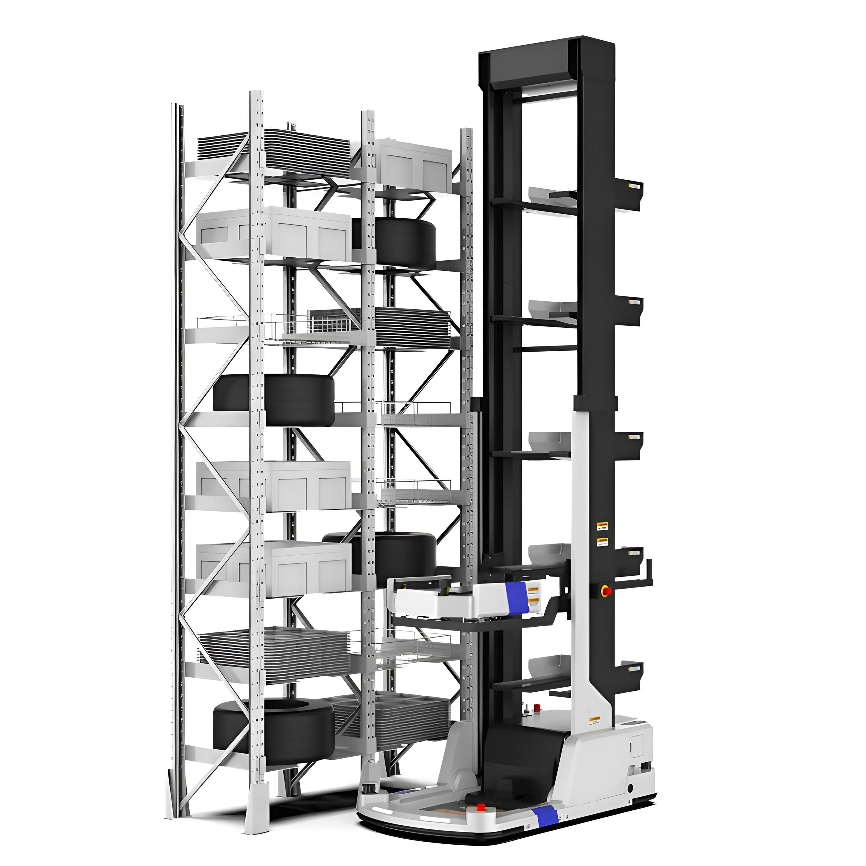 Maxdom Agv shelving Storage System Asrs Intelligent warehousing Crane As/RS smart warehousing