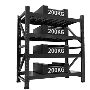 250KG Iron Adjustable Boltless Pallet Racking Long Span 5-Layer Light Duty Storage Shelving Units