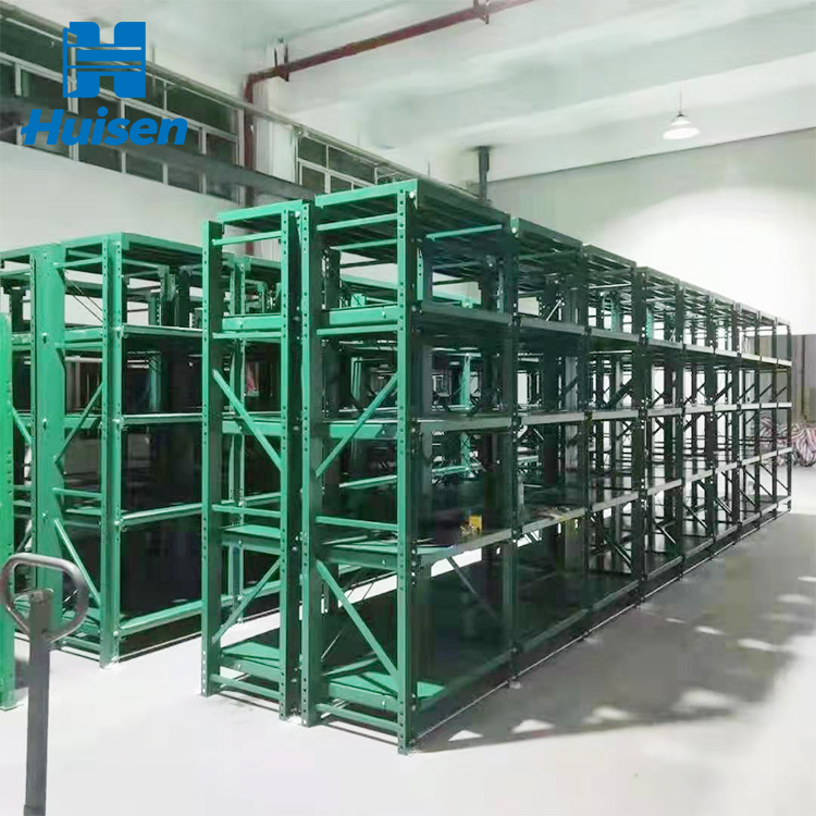 Industrial Sliding Drawer Mould Rack 3 Ton Heavy Duty Die Storage Racking System For Injection Molding Plant Space Saving Design