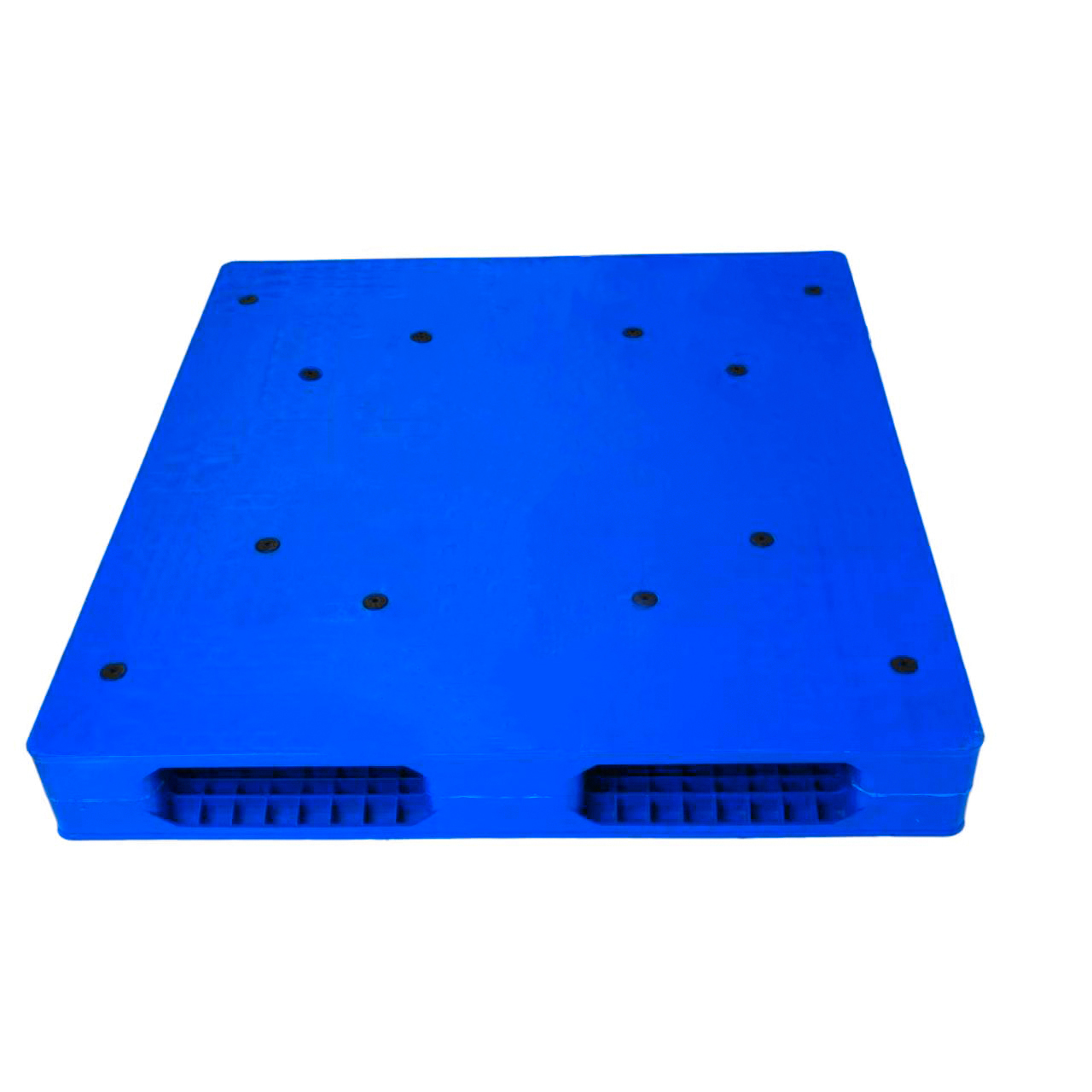Heavy Duty Double Sided Euro Pallet PP Plastic With Steel Reinforcement Anti-Slide Cheap Plastic Pallets High Quality Rack Stack