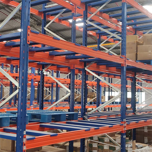 Space Optimization Narrow Aisle Pallet Racking System
