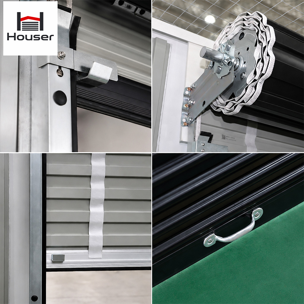 Indoor Self Storage Unit System Fast Install Modular Roll up Door Steel Partition Custom Size OEM ODM
