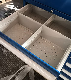 Drawer partition assembly - Partition board