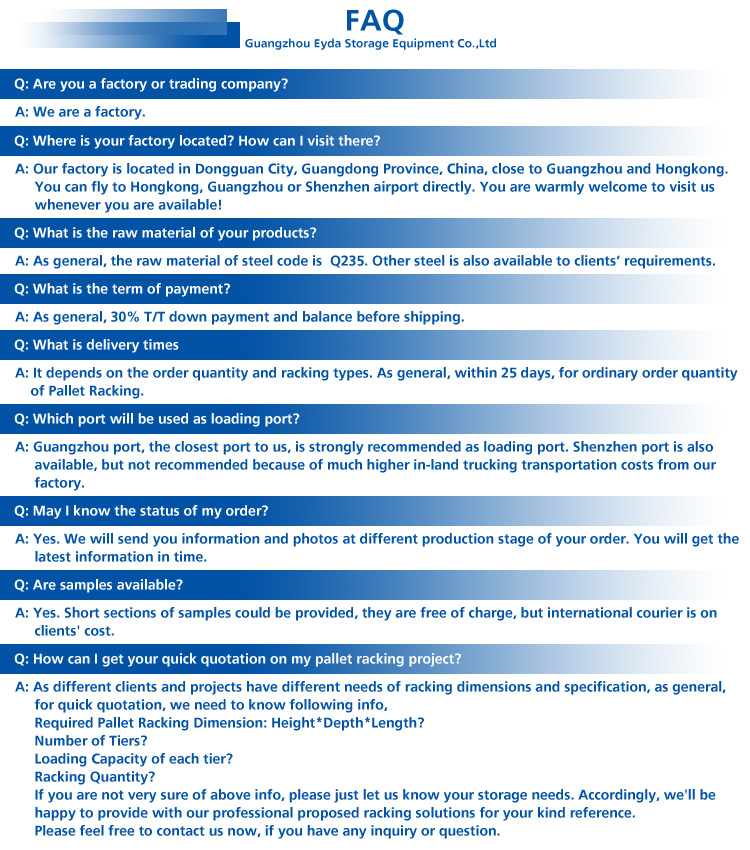 Warehouse Storage Racking FAQ