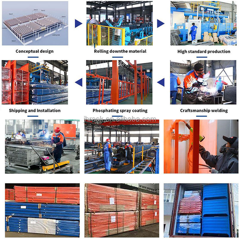 Intelligent ASRS Chain Pallet Conveyor System Industrial Automatic Pallet Racks Shelf Storage Warehouse Racking Systems