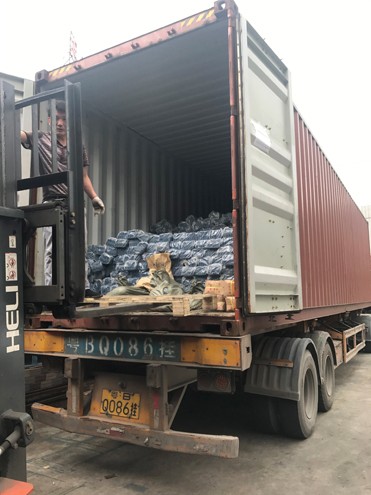 Loaded Logistics Truck