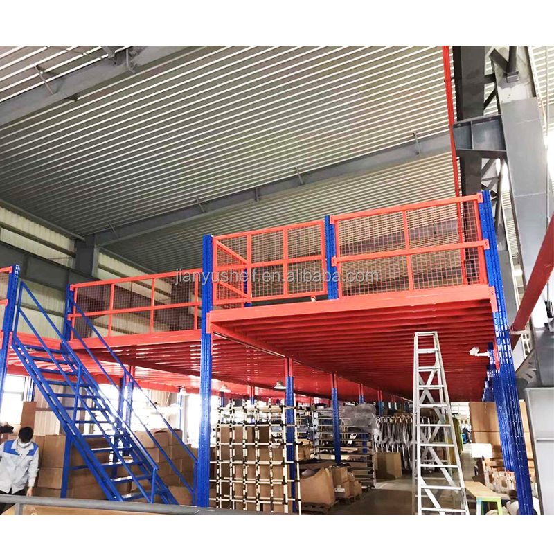 Modular Storage Mezzanine Structure
