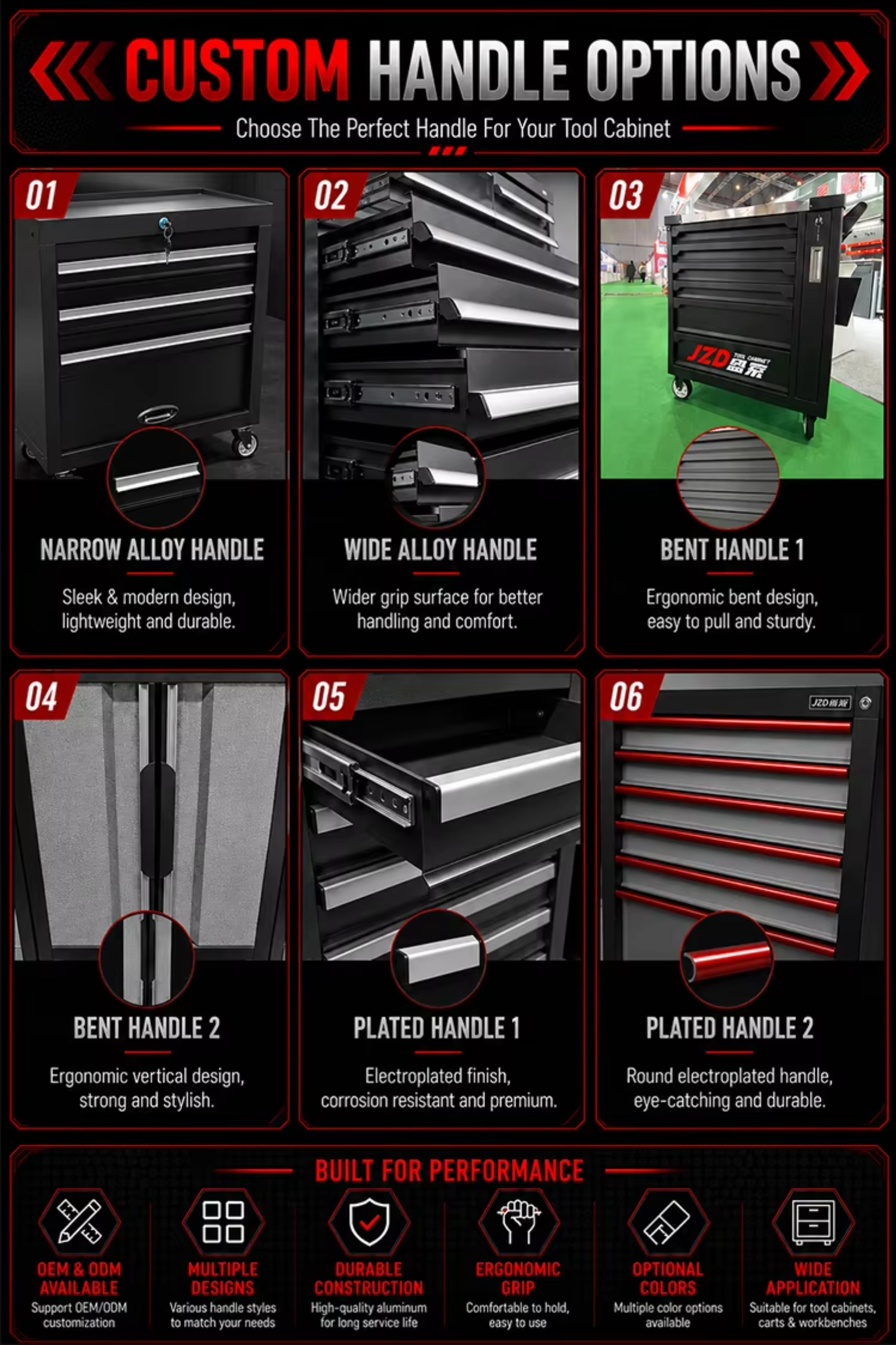 Custom Color Options and Finishes