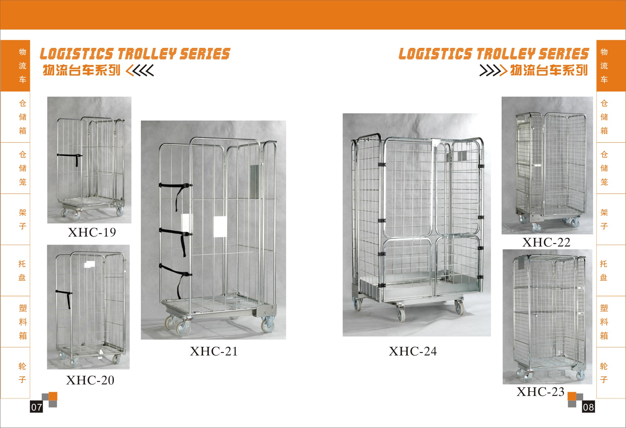 3-Side Foldable Mobile Steel Storage Cage Logistics Turnover Vehicle Cargo Pallet Rack Supermarket Shelf Warehouse Storage