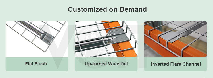 Galvanized Steel Welded Wire Mesh Decking for Racking System