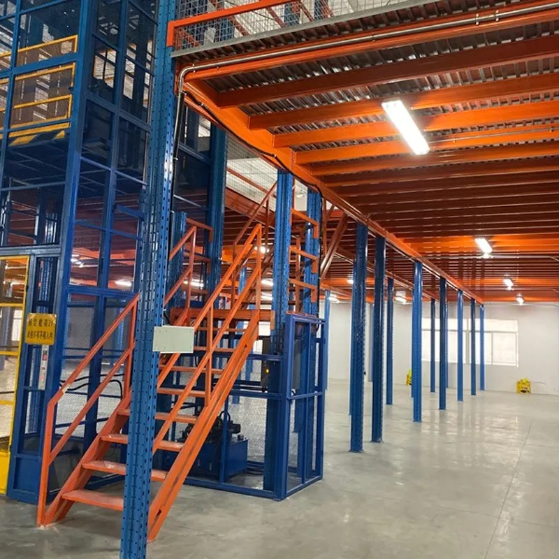 Durable Steel Mezzanine Floor With Powder Coating Finish Corrosion Protection For Pallet Racking And Storage Racks