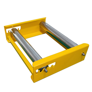 Heavy Duty Fiber Optic Cable Laying Drum Jack De-reeling Stand Roller