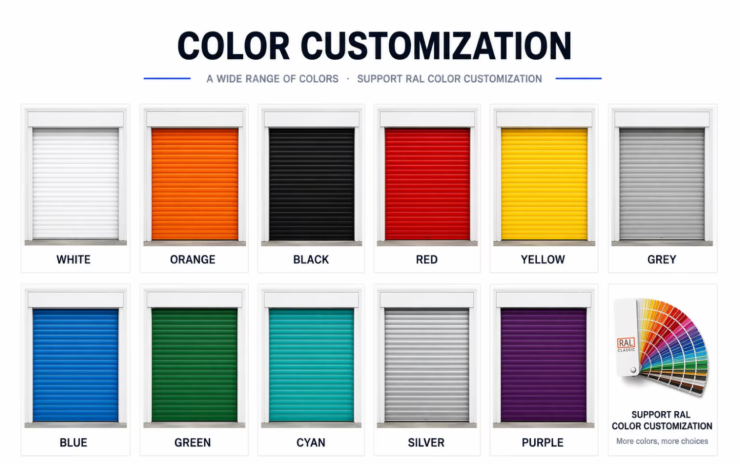 Indoor Self Storage Unit System Fast Install Modular Roll up Door Steel Partition Custom Size OEM ODM