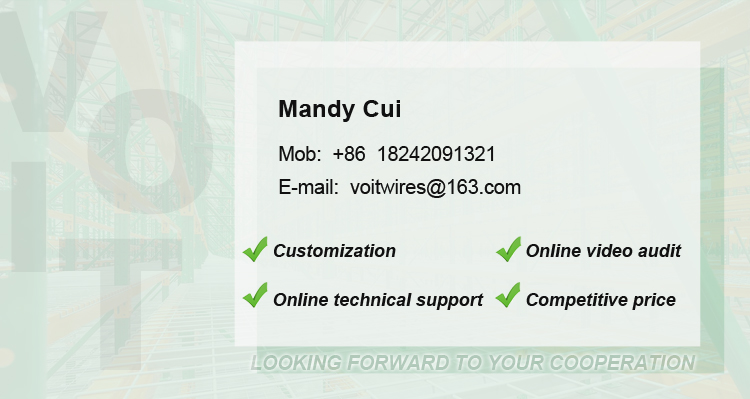 Galvanized Steel Welded Wire Mesh Decking for Racking System
