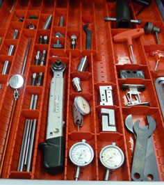 Drawer partition assembly - Sorting tank