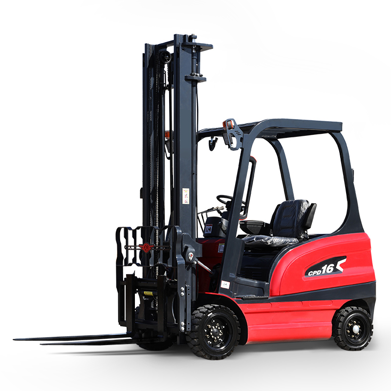 1.6t Electric Forklift Li-ion Pallet Stacker Mini Warehouse Indoor China OEM Factory CE ISO