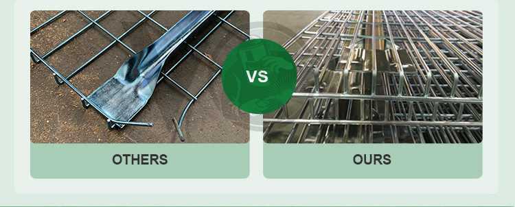 Galvanized Steel Welded Wire Mesh Decking for Racking System