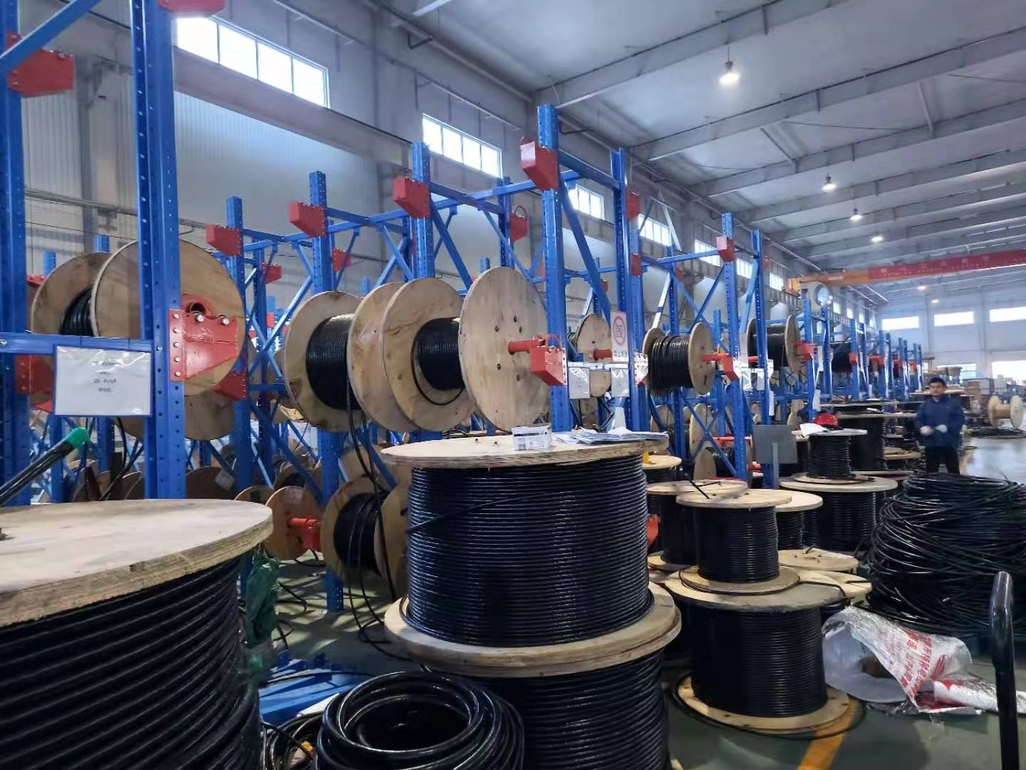 High Quality Warehouse Cheap Price Cable Drum Storage Rack for Wire Spool Storage