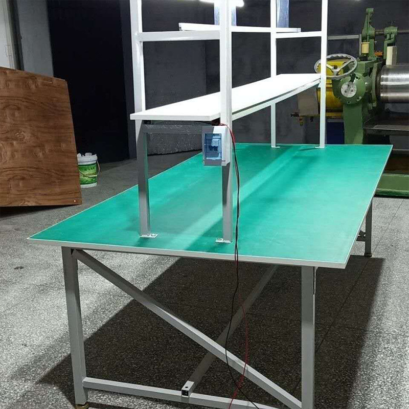 Production Line Workshop Single-sided Double-sided Anti-static Workbench with Socket