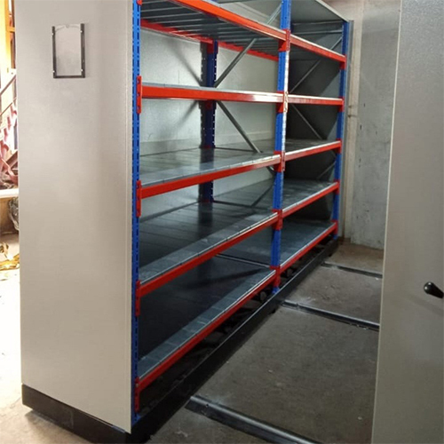 High Density Mobile Racks in Cold Storage and Distribution Center