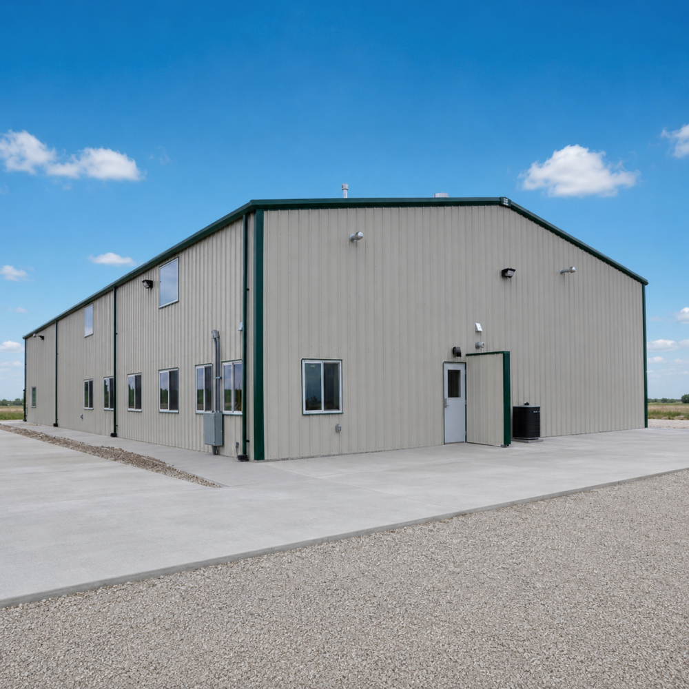 Modular Steel Workshop Storage Building With Expandable Steel Frame, Made To Order Factory Supply For Automotive Parts Factory