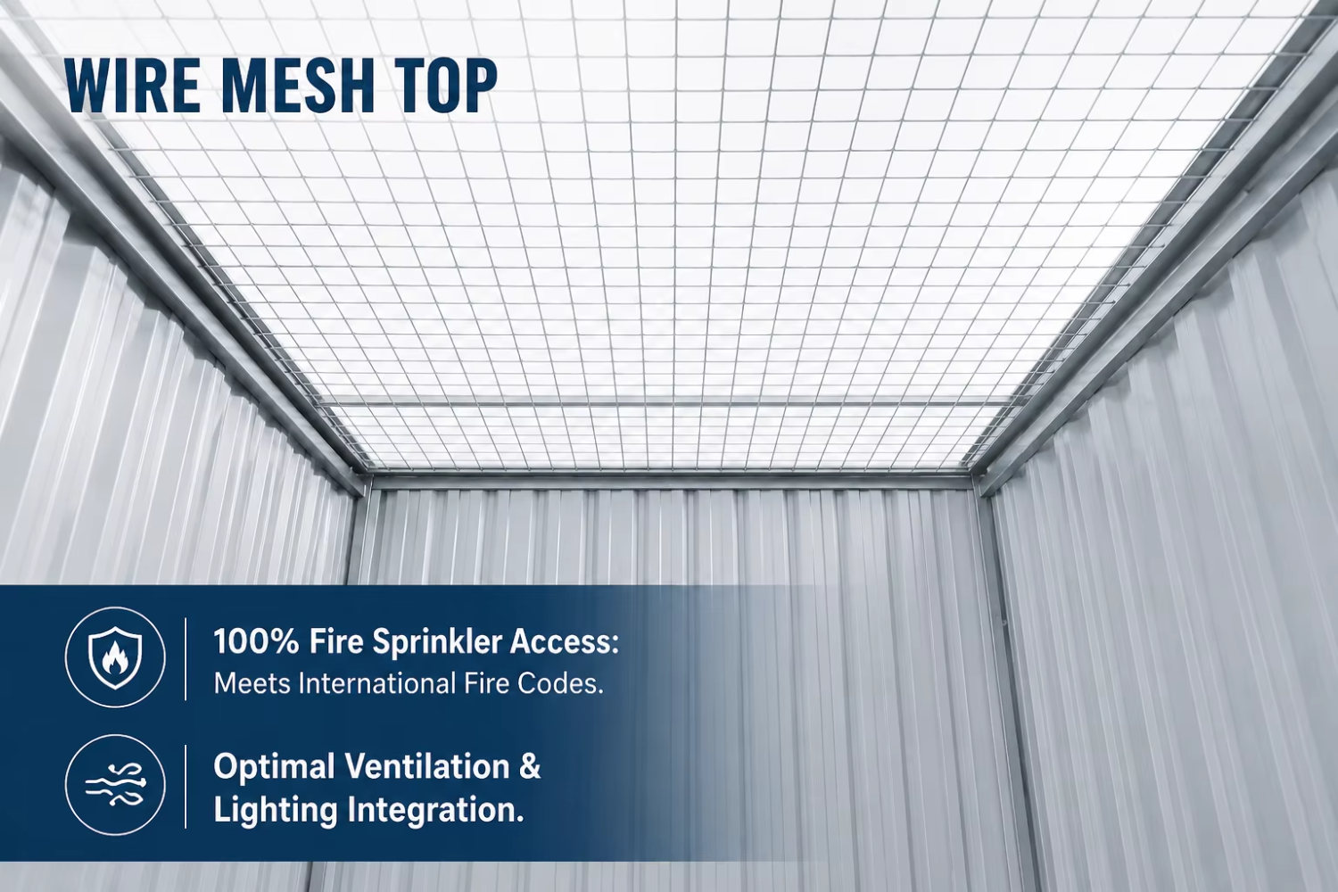 Indoor Self Storage Unit System Fast Install Modular Roll up Door Steel Partition Custom Size OEM ODM