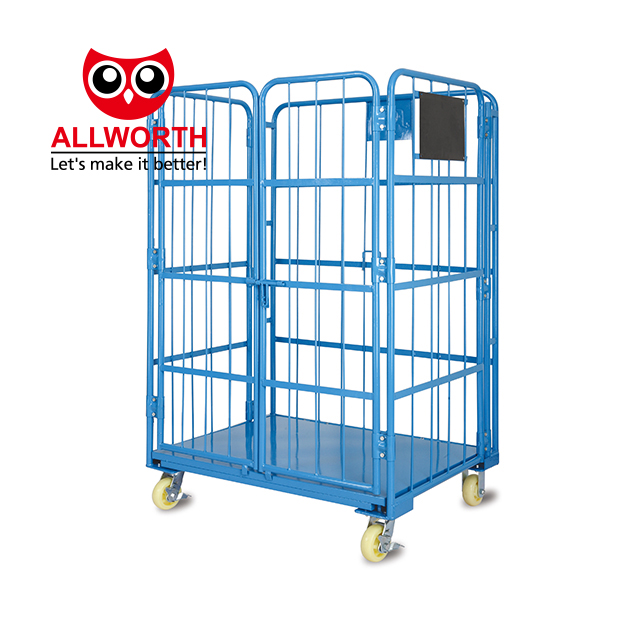 Wholesale China Supply Affordable Safety Locker Sturdy Wire Mesh Collapsible Pick up Roll Cage