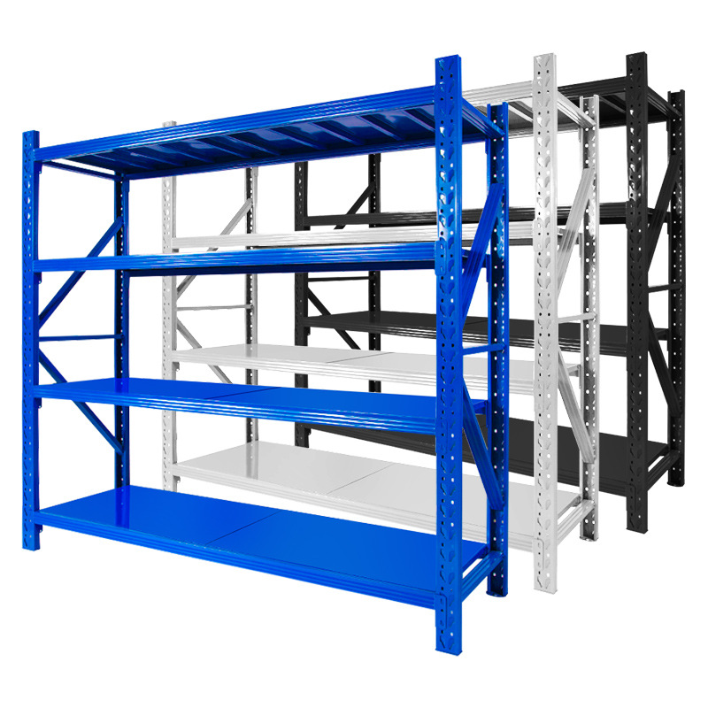 Modern Durable Stainless Steel 3-Layer Adjustable Heavy Duty Mobile Rack Unit for General Purpose Shop Warehouse Storage System