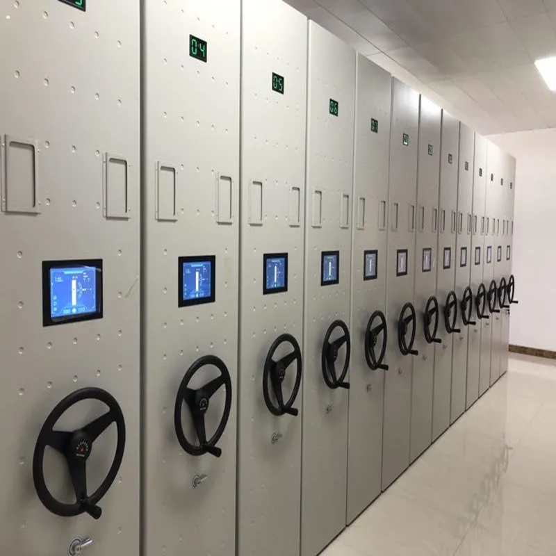 Intelligent Electric Mobile Rack Shelving for Modern Office Warehouse School Library Bank Home Office &amp; Basement Storage