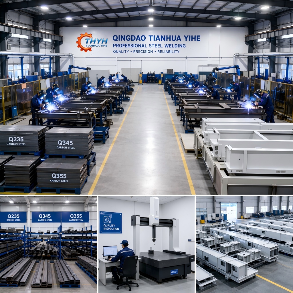 Industrial Steel Mezzanine Deck Frame, Shot Blasted Primer Painted, Q235 Q345 Q355 Carbon Steel, ISO 9001 Factory Supply