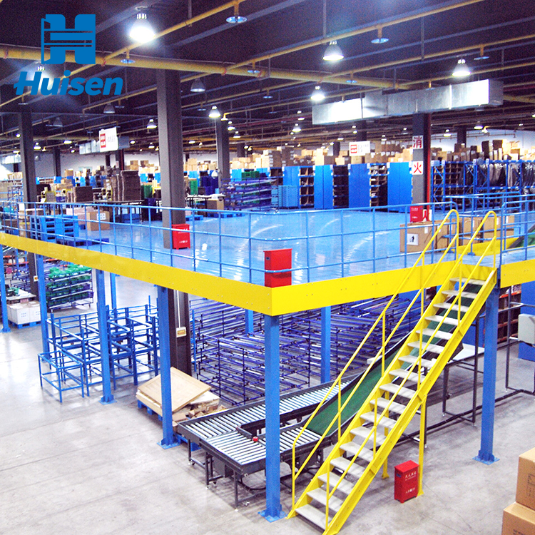 Competitive Price Mezzanine Floor Mezzanine High-Capacity 800-1500kg/qm Steel Structure Platform Mezzanine Floor