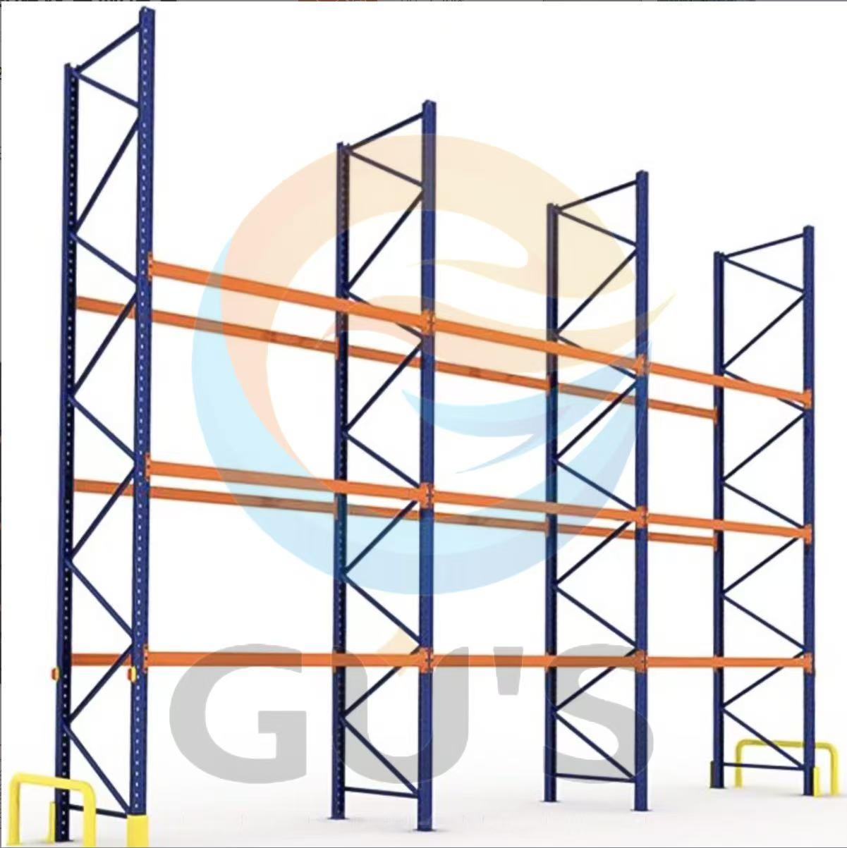 1-5 Layer Heavy Duty US Type Detachable Pallet Rack Storage Steel Stacking Rack Supplier For Bulk Storage Plant Large Warehouse