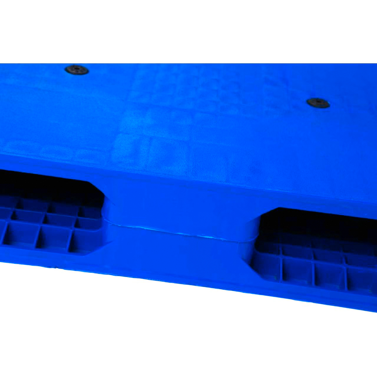 Heavy Duty Double Sided Euro Pallet PP Plastic With Steel Reinforcement Anti-Slide Cheap Plastic Pallets High Quality Rack Stack