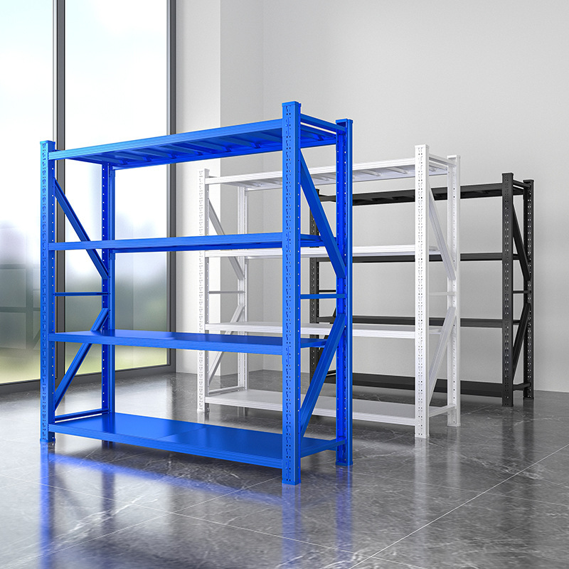 Heavy-duty Cold-rolled Steel Multi-tiered Ultra-strong Load-bearing Warehouse Shelving Racking for Factories Hardware/Mold