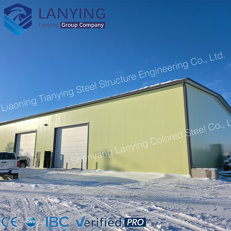 1000 Square Meter Prefabricated Ready Made Steel Structure Warehouse Building For Food Factory