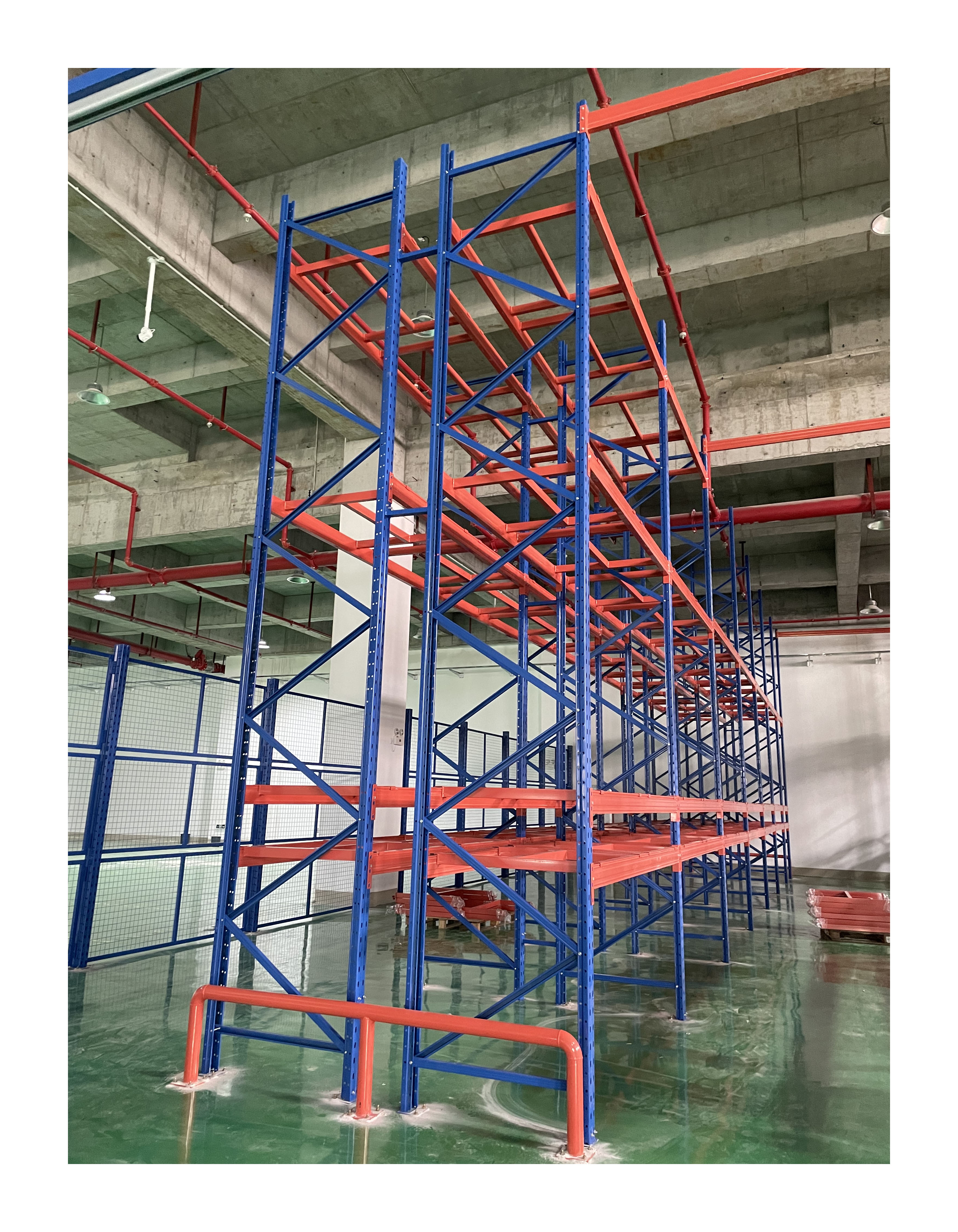 Heavy Duty Mobile Shelving Pallet Rack Warehouse &amp; Supply Selective Racking Boltless Shelving System
