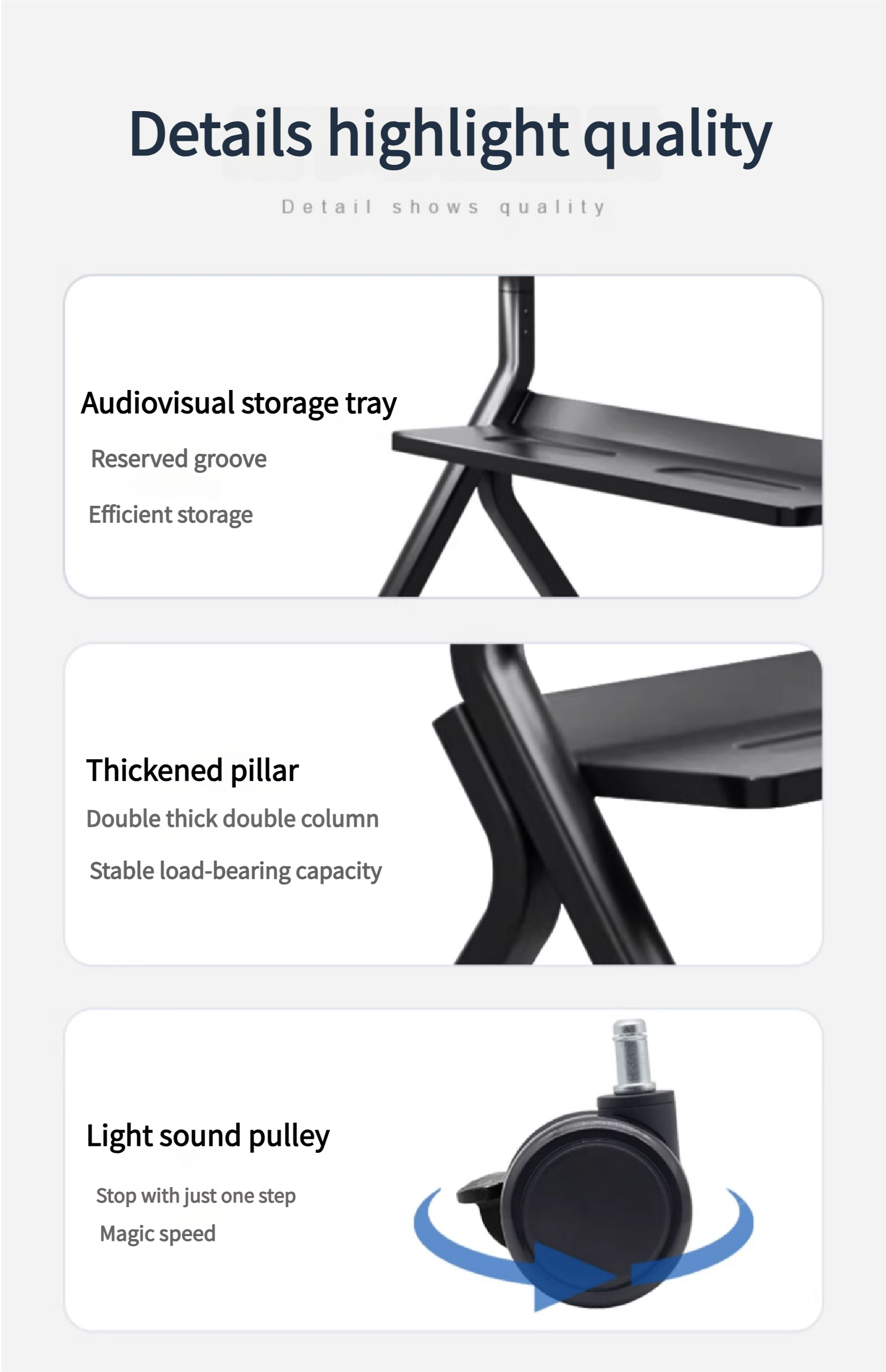 TV Stand Carts View 8