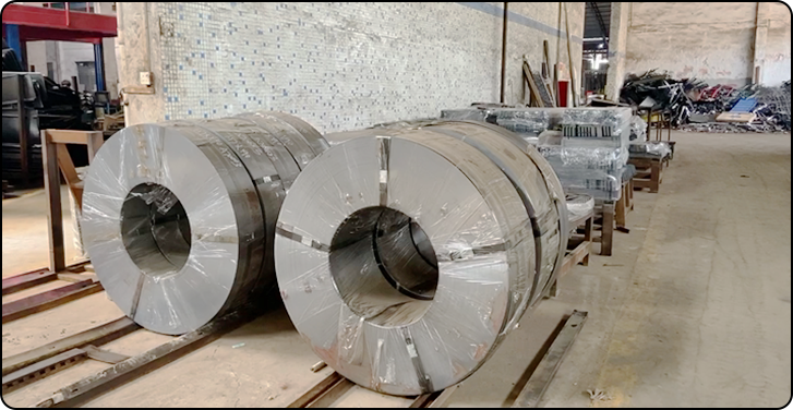 Strict selection of Q235B cold rolled steel