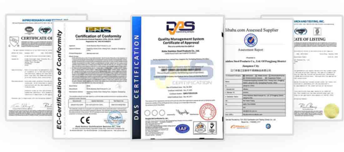 Certification