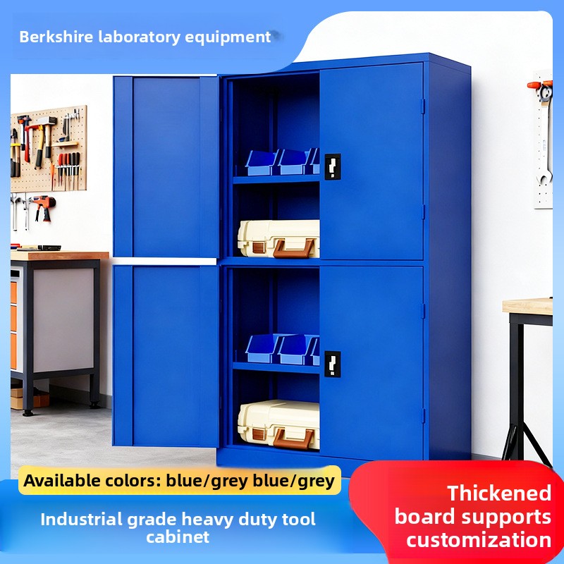 Heavy-duty Thickened Multi-functional Mesh-front Steel Tool Storage Cabinet for Auto Repair Shops Factory Workshop Locker Model