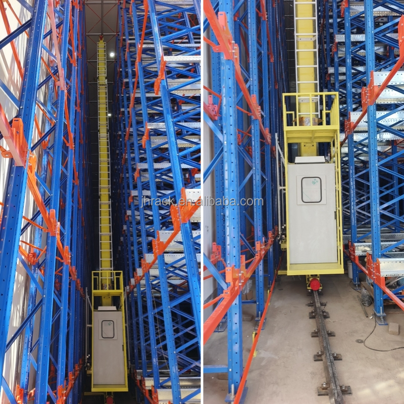ASRS Automated Storage Racking System Industrial Factory Steel Metal Warehouse Rack with Efficient Stacking Racks & Shelves