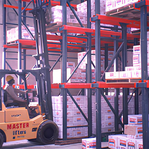 Heavy duty pallet cantilever support rails