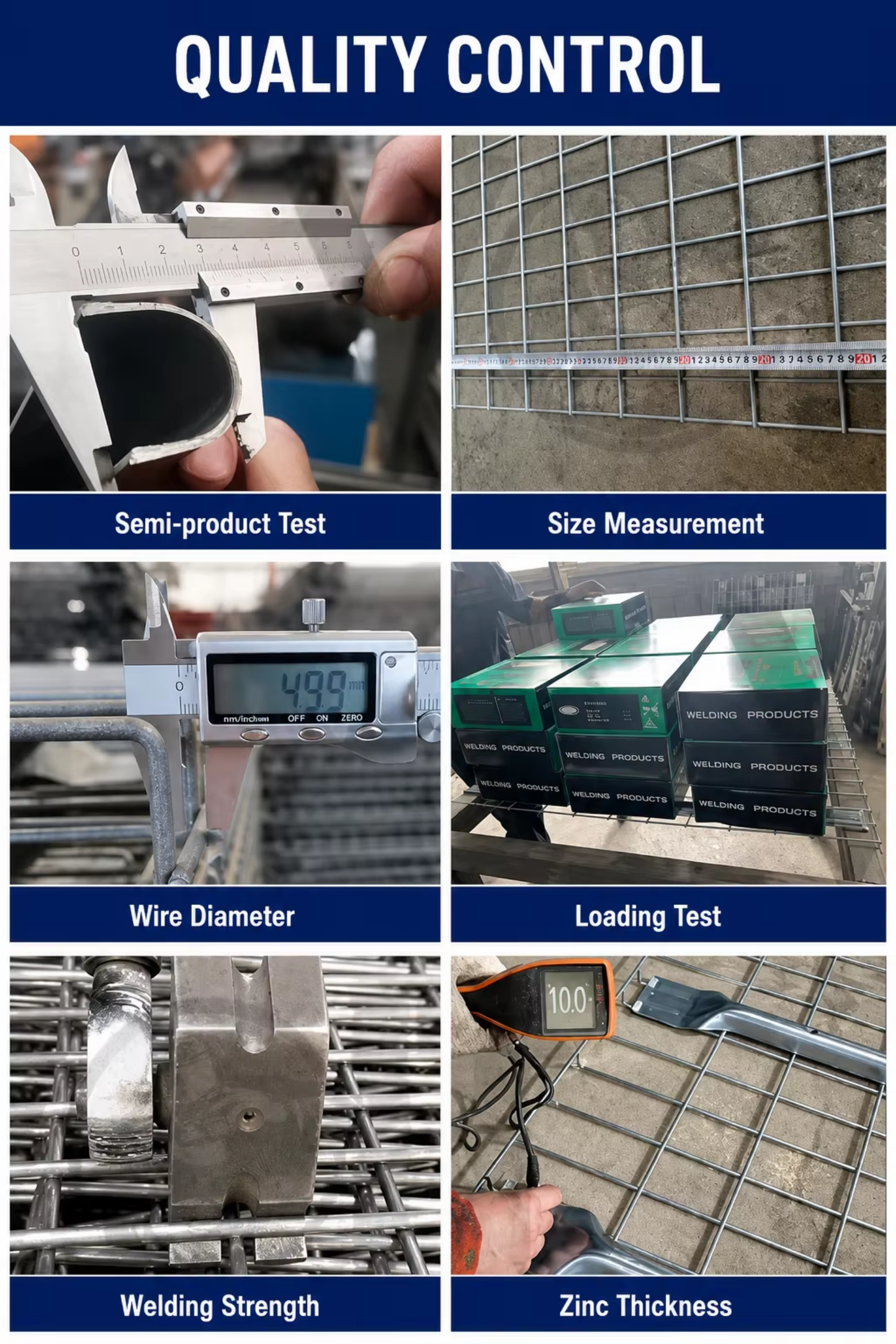 Quality Inspection Standards and Testing